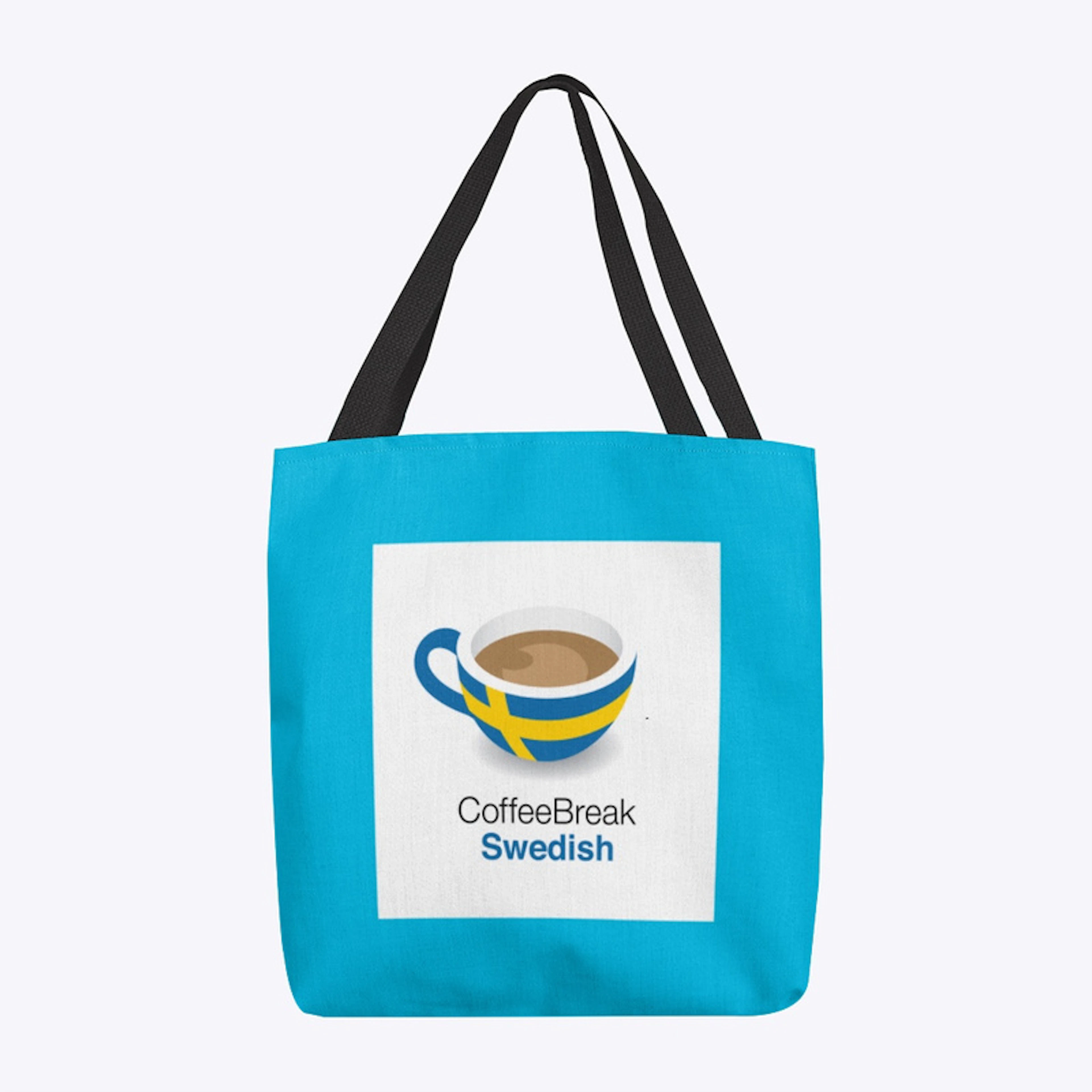 Coffee Break Swedish Tote Bag