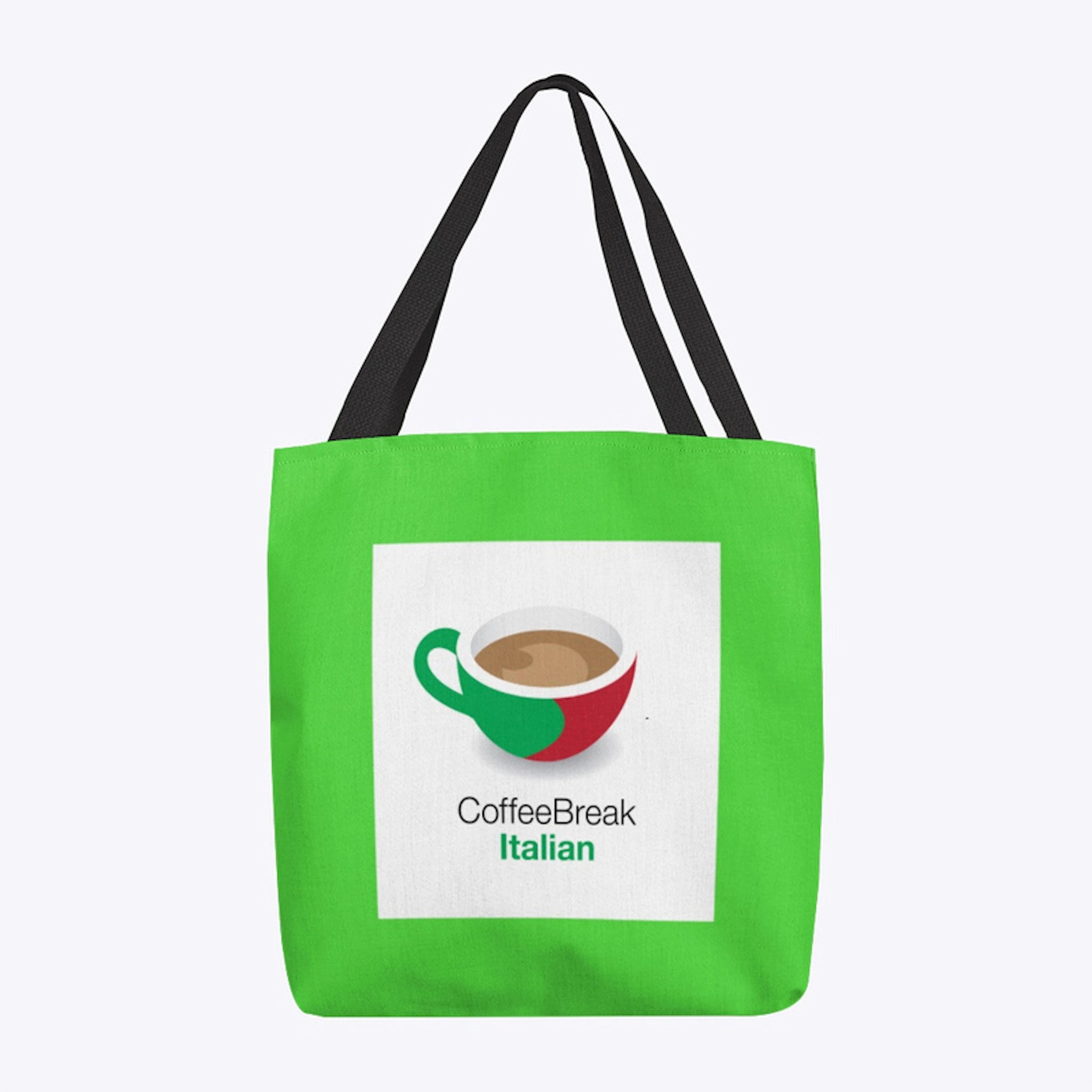 Coffee Break Italian Tote Bag