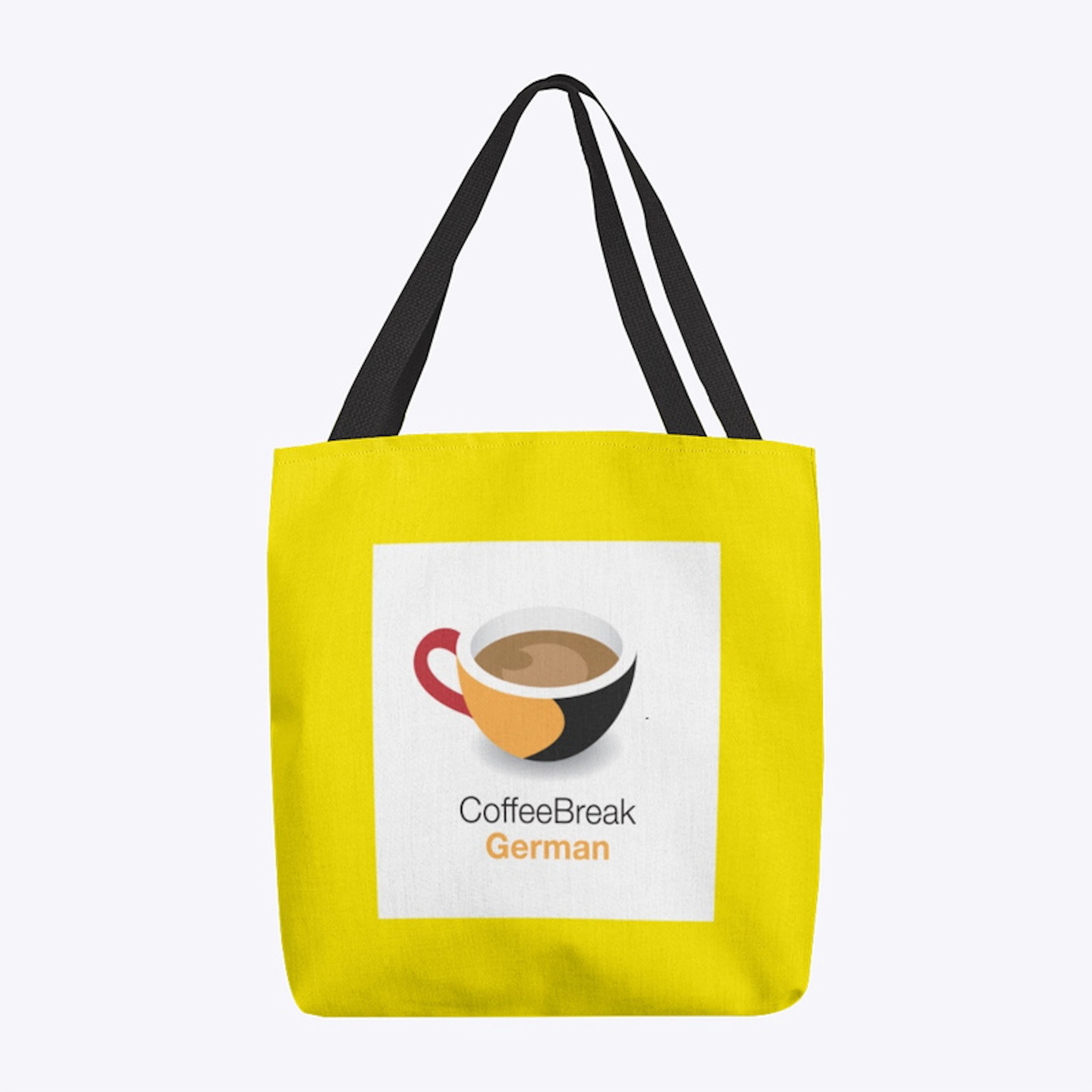 Coffee Break German Tote Bag