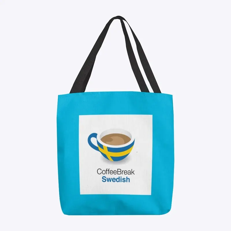 Coffee Break Swedish Tote Bag