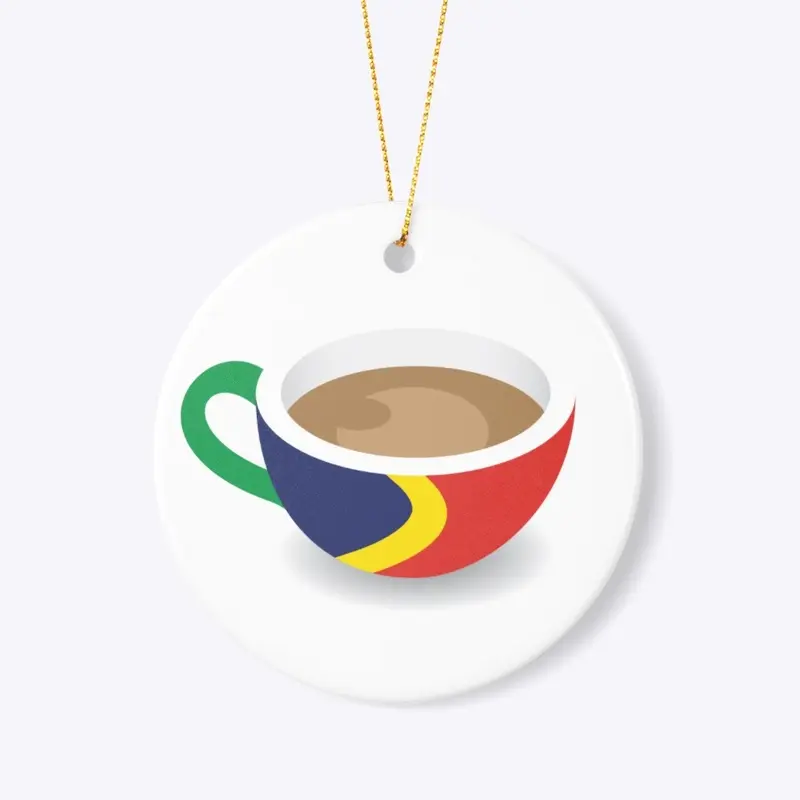 Coffee Break Portuguese Tree Decoration