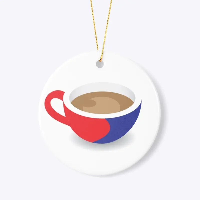 Coffee Break French Tree Decoration