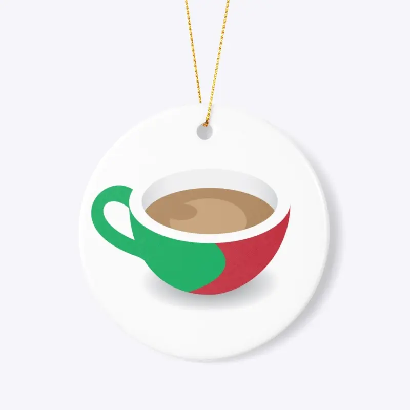 Coffee Break Italian Tree Decoration