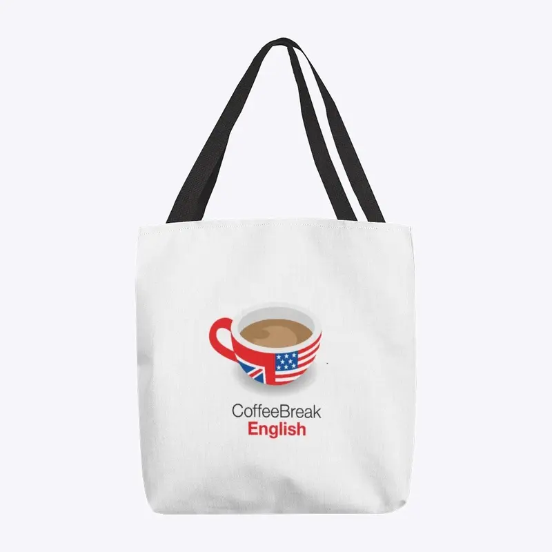 Coffee Break English Tote Bag